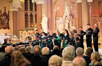 Clonard 9 CD launch concert at Clonard: Cappella Caeciliana performing under the direction of Donal McCrisken. Photo by Vincent McLaughlin
