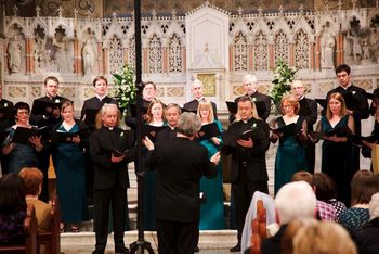 20th anniversary 6 Sir James MacMillan conducts Cappella Caeciliana and The Priests in the Irish premiere of his composition "Ut Omnes Unum Sint"
