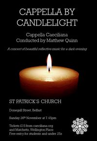 Ticket (aged 25 and over) for Cappella by Candlelight