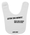 GETTIN THIS MONEY (GODS CHILD) BABY BIB