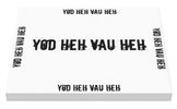 Yod Heh Vau Heh Canvas Print