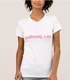 GOODIE GIRL LOVE (PINK/WHITE) T-SHIRT