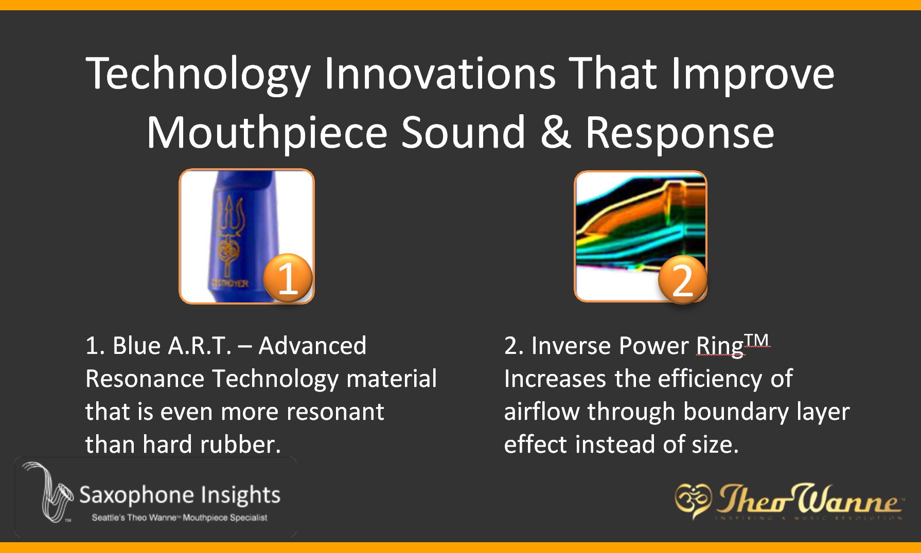 The Science of Mouthpiece Design 1 Resonance & Efficiency