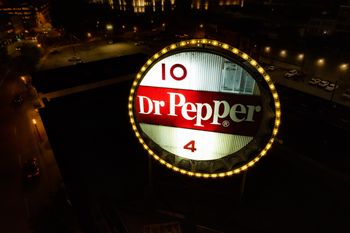 Dr Pepper sign @ Downtown Roanoke
