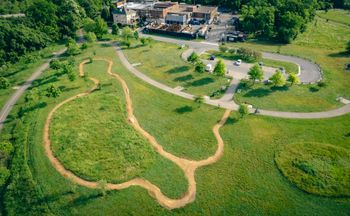 New Bike track on Greenway
