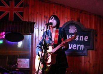 Photo #1 "Pictures from Friday, November 23rd, at the Lavigne Tavern where I played a solo acoustic show along with Mimi Émilie O'Bonsawin, and Ryan Schurman!! Had such a nice evening with all of you!" Chanelle - Lavigne, Ontario
