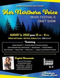 Chanelle Albert & the Easy Company LIVE @ Her Northern Voice Music Festival & Craft Show (Outdoor Concert)