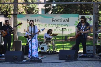 Photo #1 "Had a beautiful day with The Easy Company at the Greater Sudbury Earth Festival this past Saturday!! Big Shout Out to the organizers for having us, and to everybody who came out in support!! Big thank you as well to the guys (Andrew G, Matt Saroka, and Sean Brouse) for playing an awesome show!!" Chanelle *June 8, 2019
