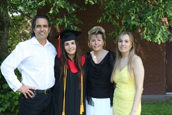 "Graduation Day" "Well, looks like I'm officially done with high school! Probably wouldn't have made it without these guys though :) Never realized I would miss it till now." Chanelle *June 26, 2015 - É.s.p. Northern S.S., Sturgeon Falls, Ontario
