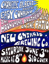 LIVE ON THE PATIO: Chanelle Albert & the Easy Company / Moonshine Brothers @ New Ontario Brewing Co.