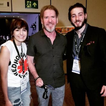Photo #2 "Today @ Canadian Music Week, we got to meet legendary and down-to-earth record producer Steve Lillywhite who worked with the likes of U2, Rolling Stones, Talking Heads, Peter Gabriel!!" Chanelle *May 12, 2018 - Sheraton Centre Toronto Hotel, Canada
