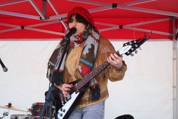 Photo #3 CHANELLE ALBERT & THE EASY COMPANY @ the Santa Watch Party *November 17, 2018 - Downtown Sudbury, Ontario
