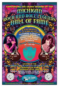 Joe Kidd & Sheila Burke @ Michigan Rock & Roll Legends Hall Of Fame