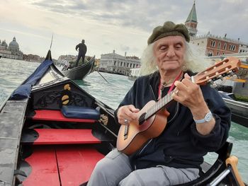 2019 EuroTour Thats Amore live on gondola Venice Italy
