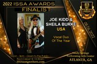 Joe Kidd & Sheila Burke @ International Singer Songwriter Association Awards Ceremony