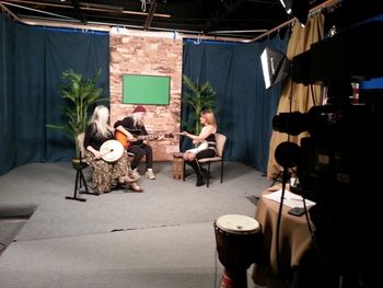 Joe Kidd & Sheila Burke in concert & interview on Off The Cuff TV Show WDHT-TV - Dearborn Michigan
