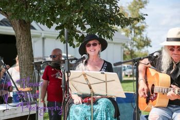 Sheila Burke @ BlueChiliGrass Festival performing original song "Just Want To Be Myself" - Port Huro
