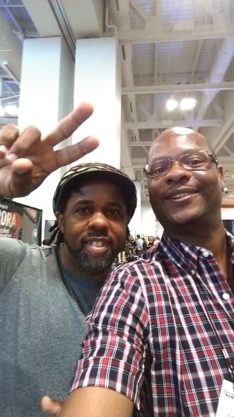 Victor Wooten and Ken Summer NAMM 2015
