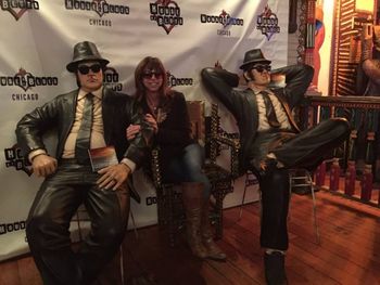 Jake, Laura and Elwood at Chicago House of Blues
