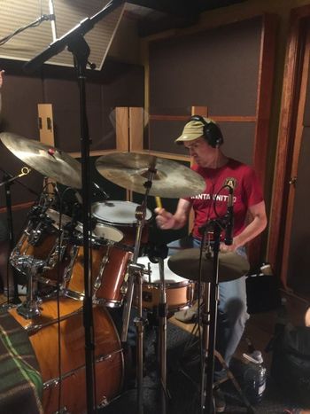Brian Baraszu Rockin' it on the drums
