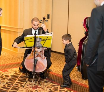Bassem Rashidi on Cello Inspire a child today!
