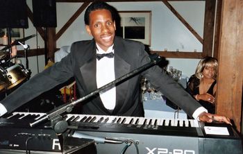 Performing with Da Fellas Band @ a wedding reception
