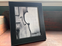 Violin - print, framed