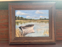 Summer Pond - 8x10 framed and hand signed 