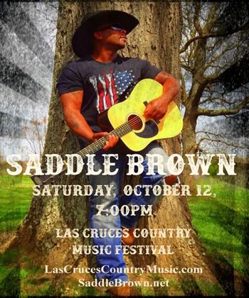 Saddle_Brown_Concert_Poster_8x11 Saddle Brown Las Cruces Country Music Festival Poster
