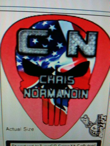 ChrisNormandin custom guitar pick3
