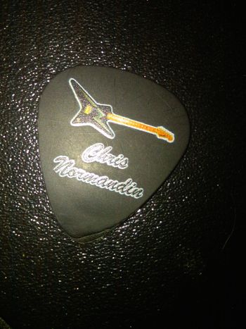 Chris Normandin GuitarPick Black
