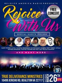 REJOICE WITH US FREE CONCERT