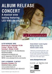 LA DÉGUSTATION - Eliane Amherd Trio