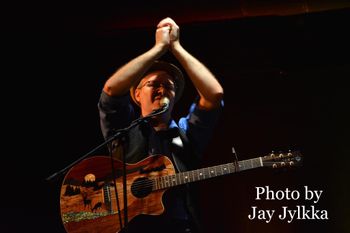 Photo by Jay Jylkka, taken at the 2023 Funky Rivertown Fest Songwriters in the Round night.
