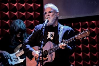 Joe's Pub WV Flood Fund Raiser Ted Harrison on bass photo by Todd Cerveris
