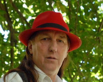 Baz in that hat again!
