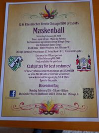 Mardi Gras Ball/MaskenBall