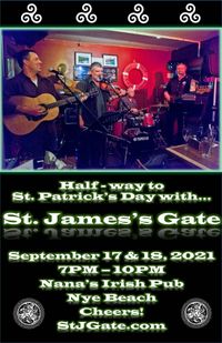 St. James's Gate Returns to Nana's Irish Pub in Nye Beach, OR!!!!!