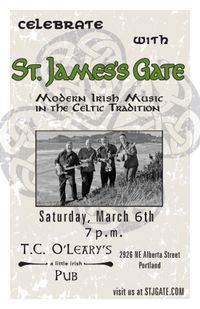 Join St. James's Gate for an Evening of Music - and support T.C. O'Leary's