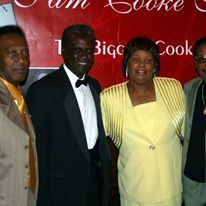 L.C. Cooke, Dave, Agnes Cook-Hoskins and Dave Cooke
