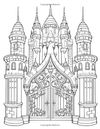 Glorious Castles Coloring Book