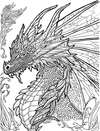 Draconisphere: Hybrid Dragon Coloring Book