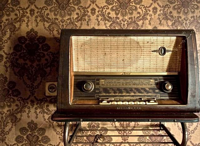 An old radio, had it not been for that invention, most of our music would not exist today.