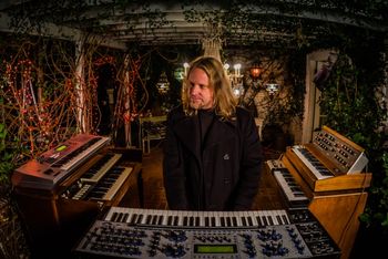 Erik Norlander 2014 Rocket Scientists Galileo video shoot photo by Erik Nielsen
