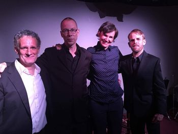 Wonderful musicians! Band left to right: Frank Ponzio, Vito Leschek, Iris Ornig, Jeremy Powell
