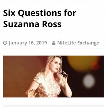 Nitelife Exchange Suzanna Ross Nitelife Exchange Interview - 6 Questions
