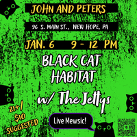 Black Cat Habitat w/ The Jettys