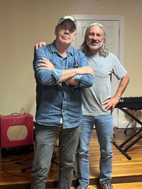 David Ray and George Mallas at Blue Bus Music