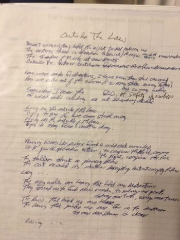 Living Outside The Law - original lyrics
