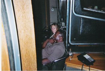 David and Suzi At Different Fur Recording Studio
